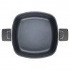 Garnek WOLL Diamond kwadratowy 22 x 22 cm Patelnie grillowe WOLL Cookware  - 2 patelnie do smażenia bez tłuszczu