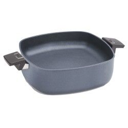 Garnek WOLL Diamond kwadratowy 26 x 26 cm Patelnie grillowe WOLL Cookware  - 1 patelnie do smażenia bez tłuszczu