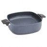 Garnek WOLL Diamond kwadratowy 26 x 26 cm Patelnie grillowe WOLL Cookware  - 1 patelnie do smażenia bez tłuszczu