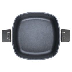 Garnek WOLL Diamond kwadratowy 26 x 26 cm Patelnie grillowe WOLL Cookware  - 2 patelnie do smażenia bez tłuszczu