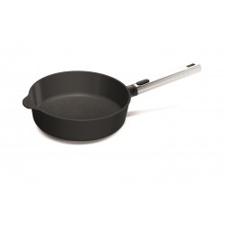 WOLL Diamond XR LOGiC 24 cm PRO głęboka Patelnie grillowe WOLL Cookware  - 4 patelnie do smażenia bez tłuszczu