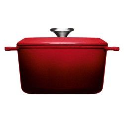 Garnek WOLL 20 cm czerwony Patelnie grillowe  - 2 patelnie do smażenia bez tłuszczu