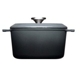 Garnek 20 cm szary Patelnie grillowe  - 2 patelnie do smażenia bez tłuszczu