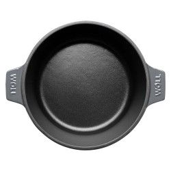 Garnek 20 cm szary Patelnie grillowe  - 4 patelnie do smażenia bez tłuszczu