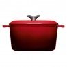 Garnek WOLL 24 cm czerwony Patelnie grillowe  - 2 patelnie do smażenia bez tłuszczu
