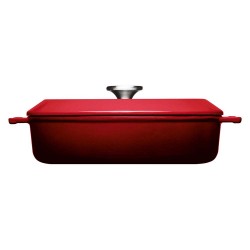 Garnek WOLL 28 cm czerwony Patelnie grillowe  - 3 patelnie do smażenia bez tłuszczu