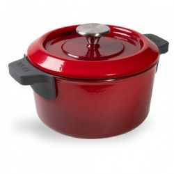 Garnek WOLL 20 cm czerwony Patelnie grillowe  - 2 patelnie do smażenia bez tłuszczu