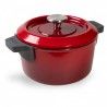 Garnek WOLL 24 cm czerwony Patelnie grillowe  - 2 patelnie do smażenia bez tłuszczu
