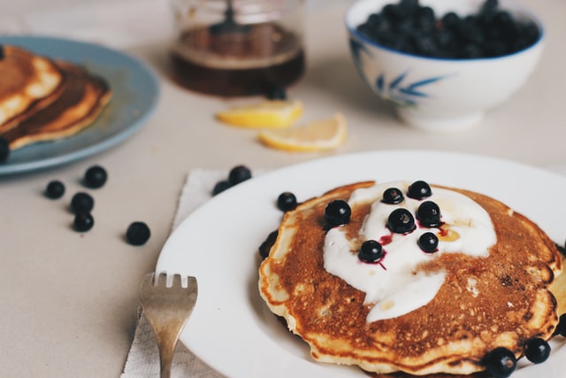 Zdrowe potrawy - fit pancakes
